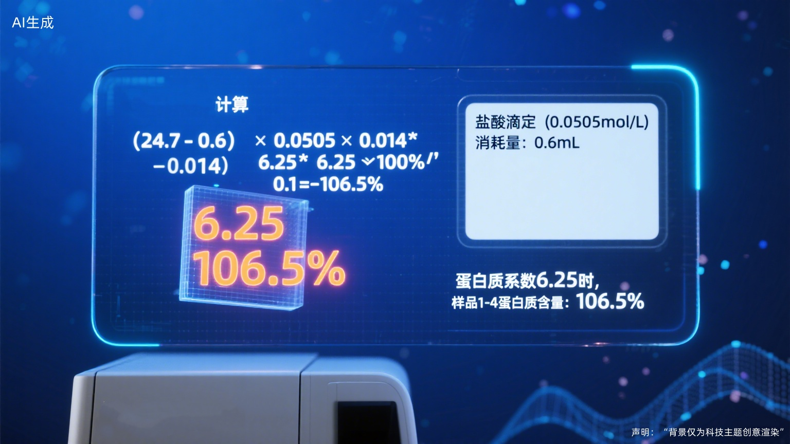 凯氏定氮仪总蛋白检测