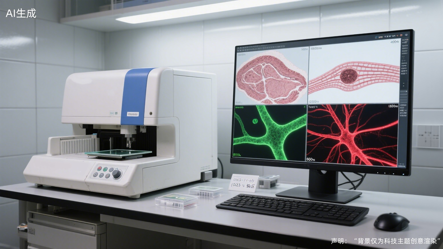 普通切片扫描（白光）